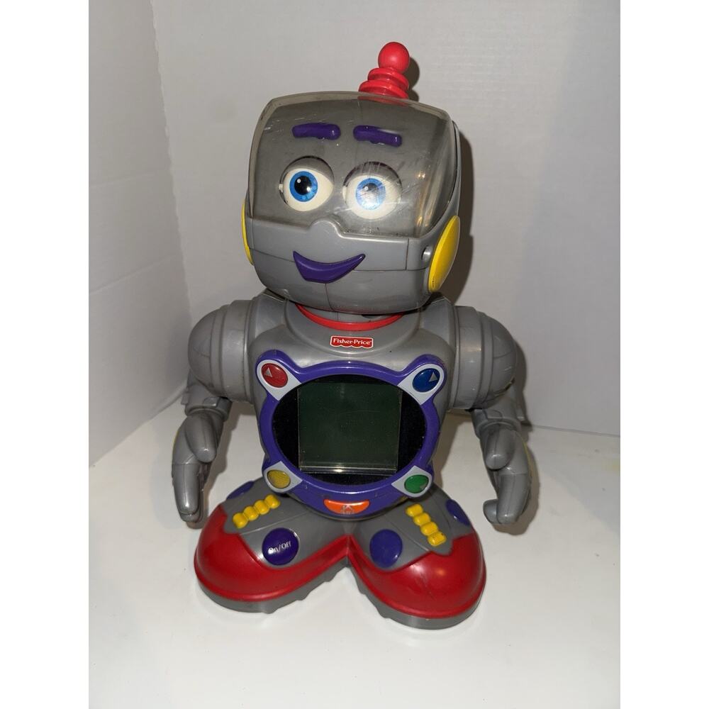 Fisher-Price Kasey the Kinderbot Learning System Teaching Robot Tested Works